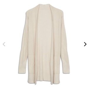 Lululemon Cashlu Sweater Wrap M/L